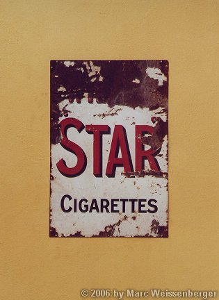 Star Cigarettes, Co. Tipperary, Irland